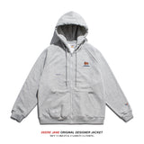 Men Cardigan Hoodie Spring Sweater Men's Spring and Autumn Loose Casual Jacket