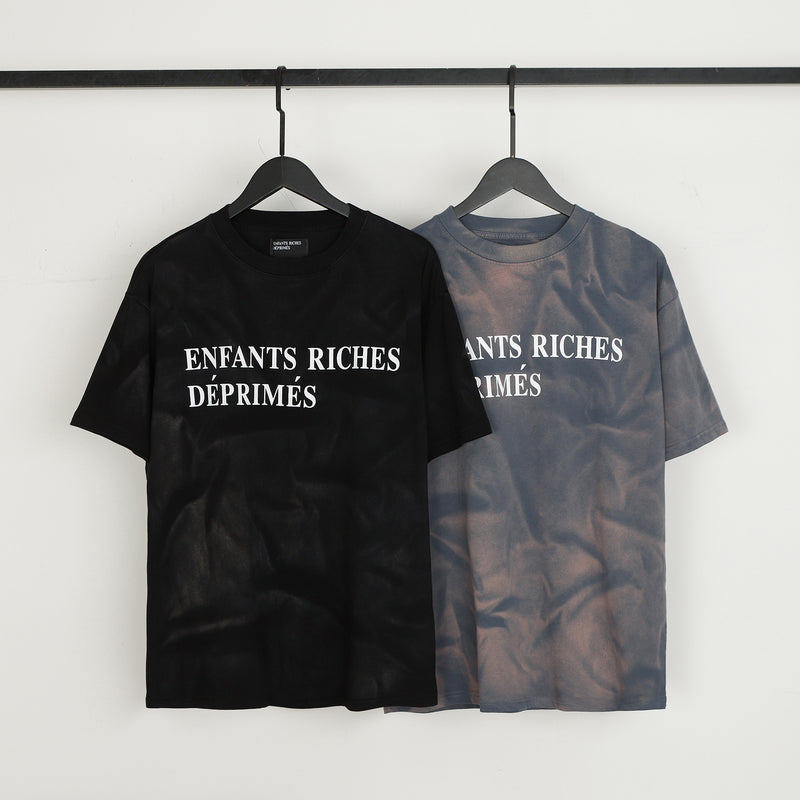 ERD T Shirts Logo Cartoon Print Loose