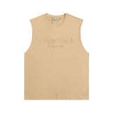 Fog Essentials tank spring summer FOG letter crew neck vest
