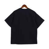 Rhude T Shirt Vintage Yacht Color Alphabet Print Short Sleeve T-Shirt