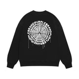 Purple Brand Sweatshirt Loose Crew Neck Sweater