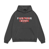 Purple Brand Hoodie Fashion Loose Hooded Sweater
