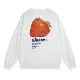 Stussy Sweatshirts Autumn/Winter Fleece Couple Sweatshirts