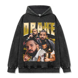 Drake Hoodie Printed Short Sleeve T-Shirt
