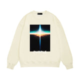 Purple Brand Sweatshirt Loose Crew Neck Sweater