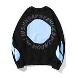 Jesus Is King Sweater Autumn And Winter Kanye Fashion Brand Men'S Clothing Letter Printing Men'S Round Neck Sweater