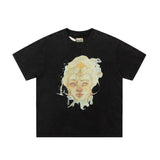 Gallery Dept T Shitrs Vintage Print Short Sleeves plus Size Men