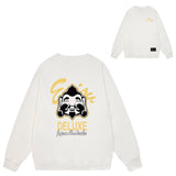 Evisu Sweatshirts Printed Men's and Women's Loose Sweater