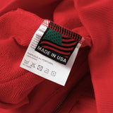 Denim Tears Hoodie Alphabet Cardigan Hooded Sweater