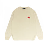 Purple Brand Long Sleeve T-Shirt Fashion Loose Long Sleeve Top