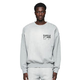 Purple Brand Sweatshirt Loose Crew Neck Sweater