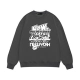 Purple Brand Sweatshirt Loose Crew Neck Sweater