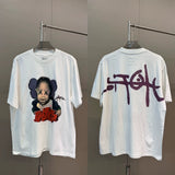 Men Vintage T-Shirts Saint Michael Tee