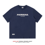 Men T-shirt Summer Cotton Short Sleeve Men's Loose Versatile Half Sleeve T-shirt