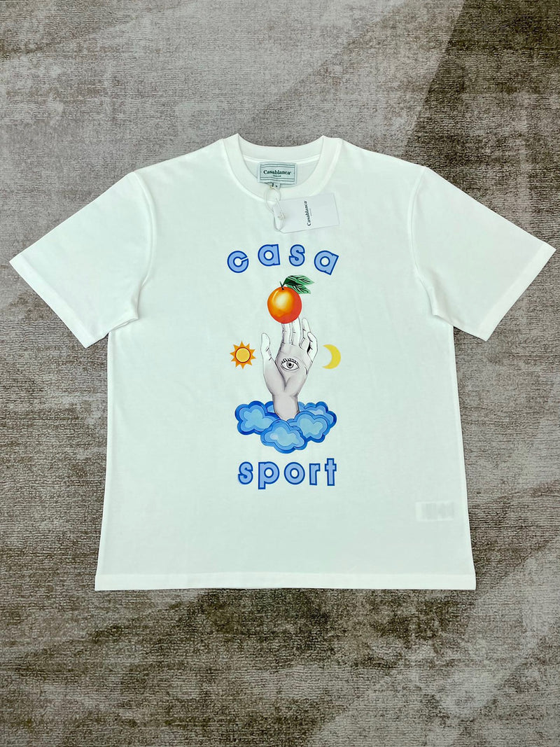 Casablanca T Shirts Fashion Loose Tee