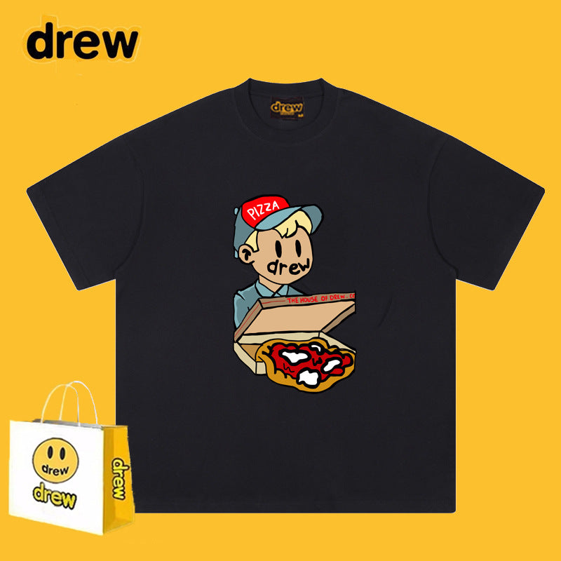 Drew T Shirts Pizza Graffiti Printing