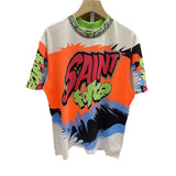 Mens Vintage T-Shirts Saint Micheal "Saint Force" Graffiti Style