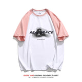 Men's T-Shirts Short-Sleeved T-shirt Men's Summer Loose Casual