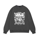 Purple Brand Sweatshirt Loose Crew Neck Sweater