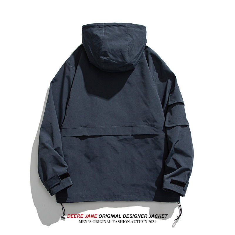 Men Jacket Spring Jacket Men's Loose Outdoor