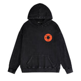 Purple Brand Distressed Hoodie Fashion Old Loose Hooded Sweater