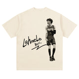 Nba Long Sleeve Shirt Cotton Loose Male and Female Trendy Brand Top
