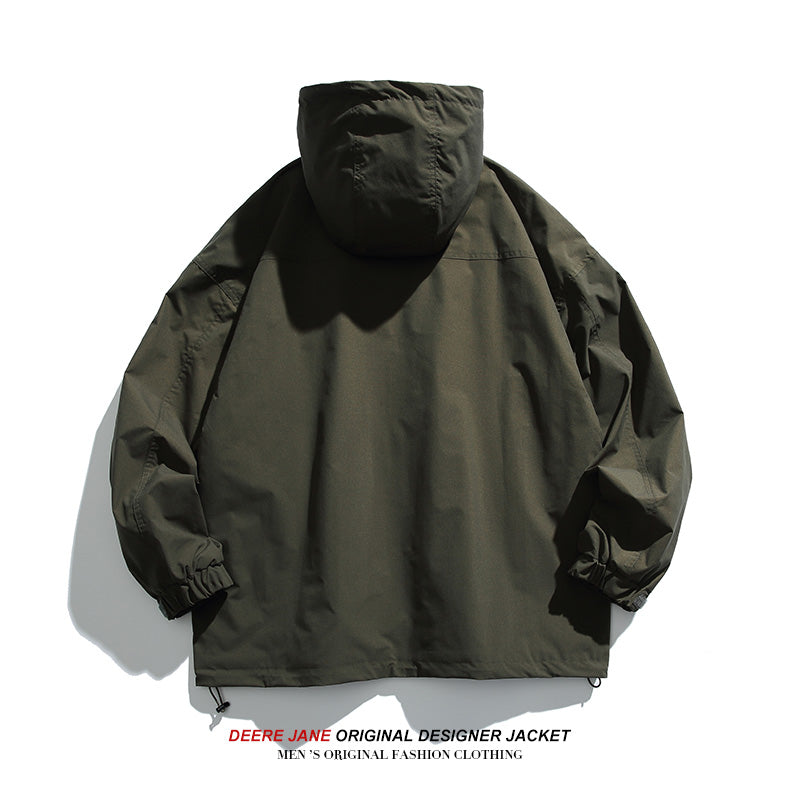 Men Jacket Spring Coat Men Loose Versatile Casual Jacket