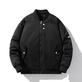Men Vintage Jackets Baseball Suit Autumn/Winter Flying Suit Jacket Printing