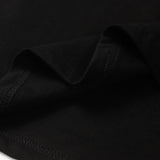 Denim Tears T Shirts Flame Wood Cotton Printed Loose Short Sleeve T-shirt