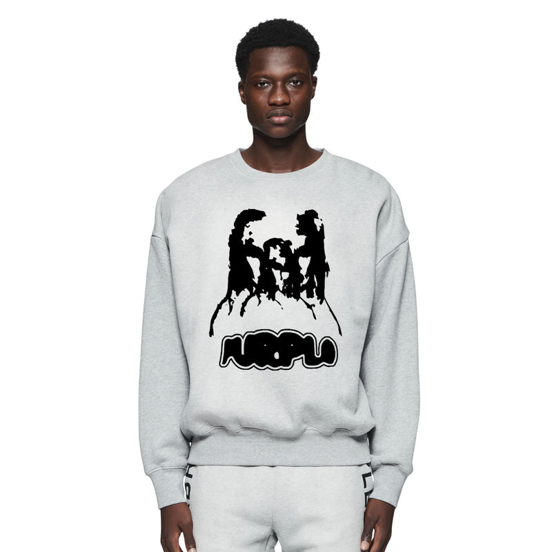 Purple Brand Sweatshirt Loose Crew Neck Sweater