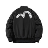Men Vintage Jackets Baseball Jacket Flight Suit Autumn Embroidered Jacket Cotton Top