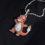 Pok¨¦mon Pendants Little Dragon Hip Hop Necklace