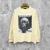 Purple Brand Long Sleeve T-Shirt Fashion Loose Long Sleeve Top