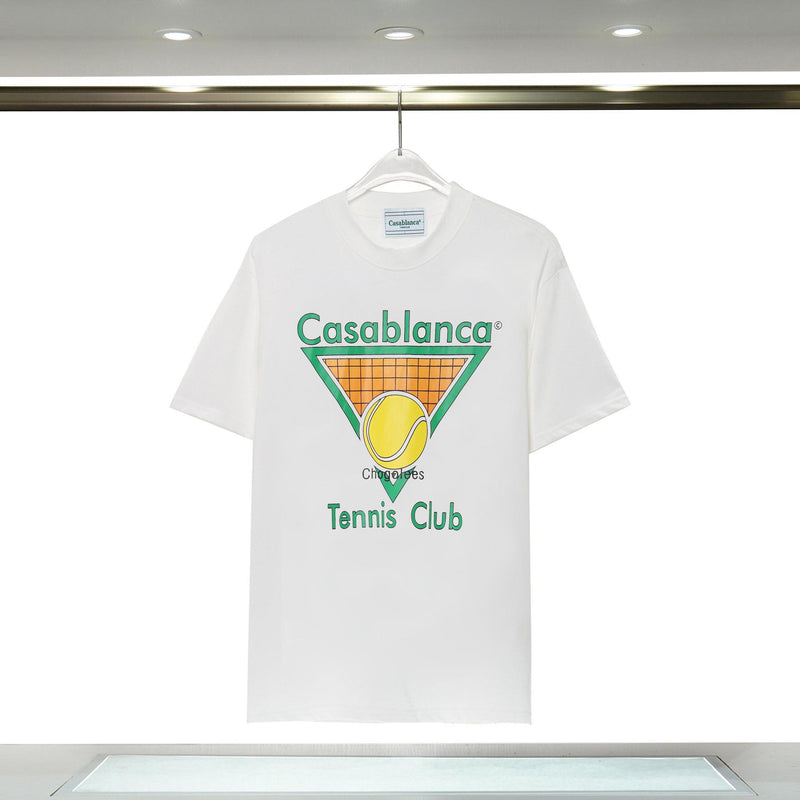 Casablanca T Shirts Fashion Casual Crew Neck Tee