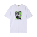 C.e t shirts abstract pattern printing short sleeve men and women