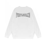 Purple Brand Long Sleeve T-Shirt Fashion Loose Long Sleeve Top