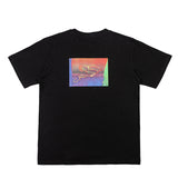 C.e t shirts creative earth pattern round neck pullover short sleeve men and women