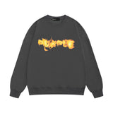 Purple Brand Sweatshirt Loose Crew Neck Sweater