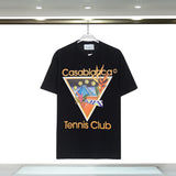 Casablanca T Shirts Rainbow Gate Alphabet