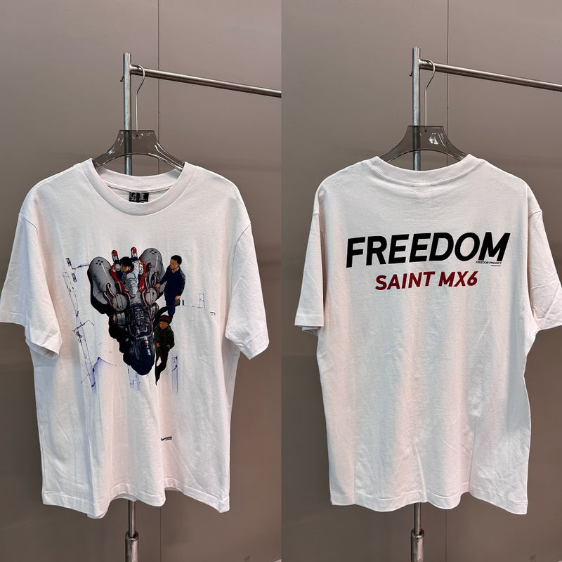 Men Vintage T-Shirts Saint Michael Tee