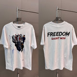 Men Vintage T-Shirts Saint Michael Tee