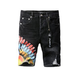 Purple Brand Denim Shorts American High Street