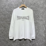Purple Brand Long Sleeve T-Shirt Fashion Loose Long Sleeve Top