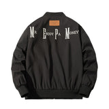 Mens Vintage Jackets Embroidered Baseball Suit Flying Suit Couple Jacket