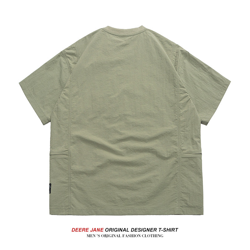 Men's T-Shirts Short-Sleeved T-shirt Men's Summer Versatile Casual
