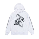 Vlone Hoodie autumn and winter skeleton arm pattern