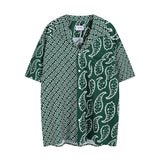 Rhude T Shirt Family Totem Casual Short Sleeve Shirt, Shorts