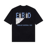 ERD T Shirts Short Sleeve Logo Cartoon Print Loose Casual