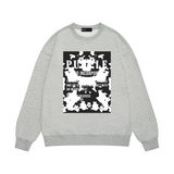 Purple Brand Sweatshirt Loose Crew Neck Sweater