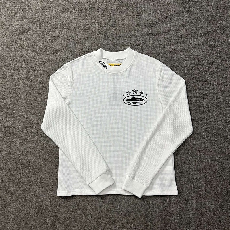 Corteiz Long Sleeved T Shirt Embroidery Casual Long Sleeve T-shirt